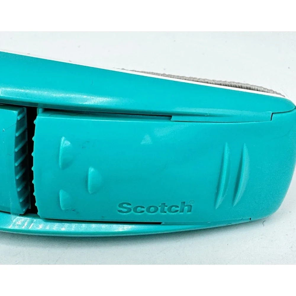 Scotch Pop-Up Tape Handband Dispenser Teal Wrist Holder With Tape 3M